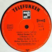 LP - Regina Smendzianka - Chopin - Fünfzehn Walzer
