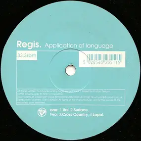 Regis - Application Of Language