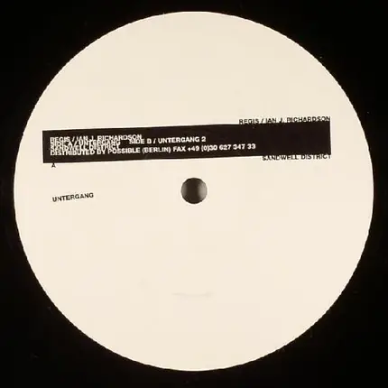Regis / Ian J. Richardson - Untergang / Untergang 2