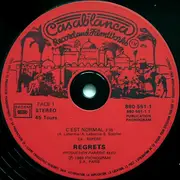12inch Vinyl Single - Regrets - C'est Normal