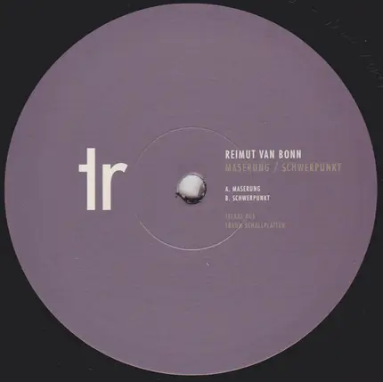 Reimut van Bonn - Maserung / Schwerpunkt