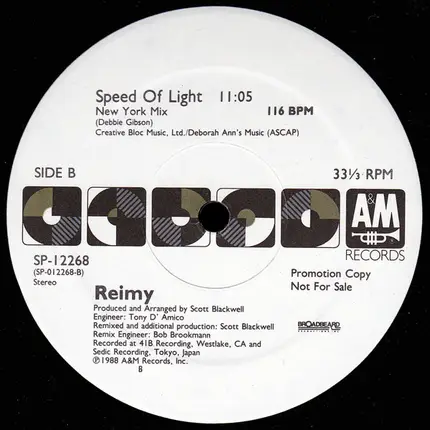 Reimy - Speed Of Light