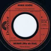 7inch Vinyl Single - Reiner Schöne - Werd Ich Noch Jung Sein, Wenn Ich Älter Bin