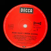 LP - Reiner Schöne - Blues Faces - german r&b soul