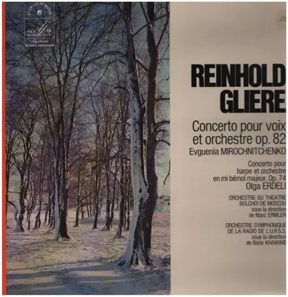Reinhold Gliere - Concerto pour voix et orchestre op.82