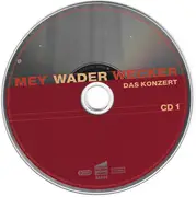 Double CD - Reinhard Mey , Hannes Wader , Konstantin Wecker - Das Konzert
