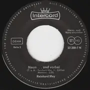 7inch Vinyl Single - Reinhard Mey - Die Heiße Schlacht Am Kalten Büffet / Neun ... Und Vorbei - Black Labels