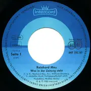 7inch Vinyl Single - Reinhard Mey - Was In Der Zeitung Steht