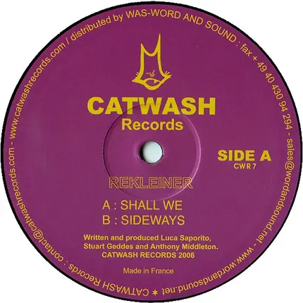 Rekleiner - Shall We / Sideways