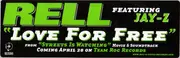 12'' - Rell - Love For Free - PROMO