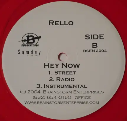 Rello - Another One / Hey Now