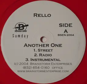 Rello - Another One / Hey Now