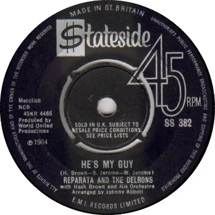 Reparata And The Delrons - Whenever a Teenager Cries