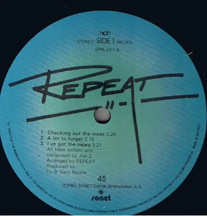 Repeat Repeat - Repeat Repeat