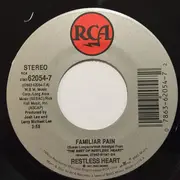 7inch Vinyl Single - Restless Heart - The Bluest Eyes In Texas / Familiar Pain