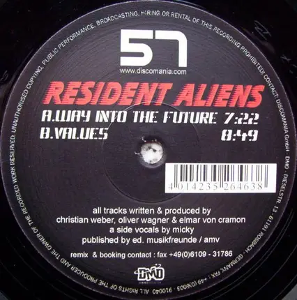 Resident Aliens - Way Into The Future / Values