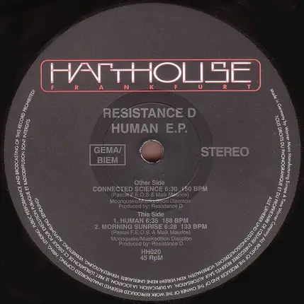 Resistance D - Human E.P.