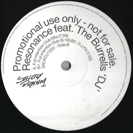 Resonance Feat. Burrell - DJ