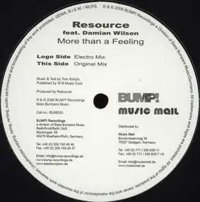 Resource - More Than A Feeling