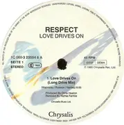 12inch Vinyl Single - Respect - Love Drives On