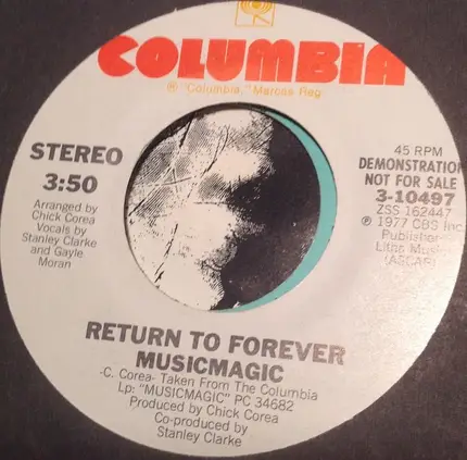Return To Forever - Musicmagic