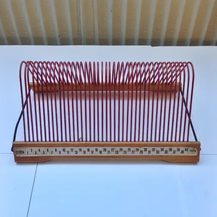 Retro Single Ständer - für 40 Singles, rot