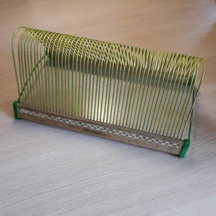 Retro Single Ständer - in grün, für 50 Singles