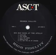 LP - Reuben Phillips - Big Bad Band At The Apollo - Mono
