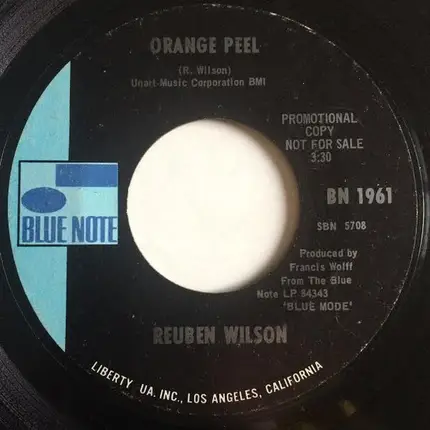 Reuben Wilson - Orange Peel / Knock On Wood