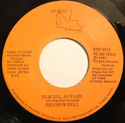Reuben Bell - Sexual Affair / We're Gonna Make It