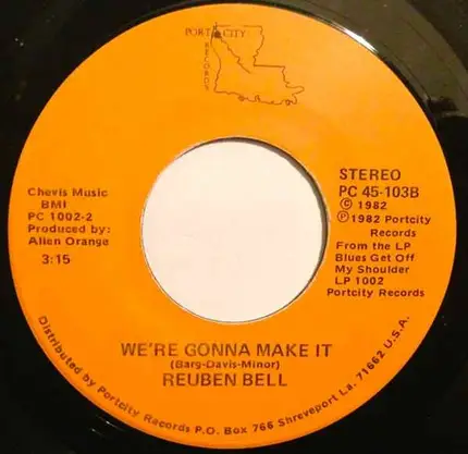 Reuben Bell - Sexual Affair / We're Gonna Make It