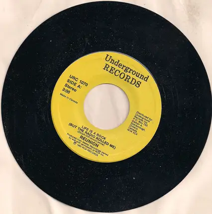 Reunion , Four Jacks And A Jill - Life Is A Rock (But The Radio Rolled Me) / Master Jack