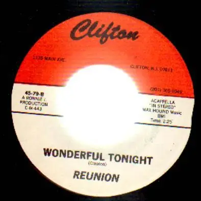 Reunion - Cool Change / Wonderful Tonight