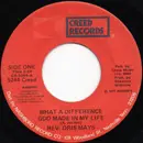 7inch Vinyl Single - Rev. Oris Mays - What A Difference God Made In My Life