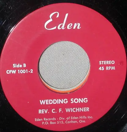 Rev. C. F. Wincher - Everything Is His