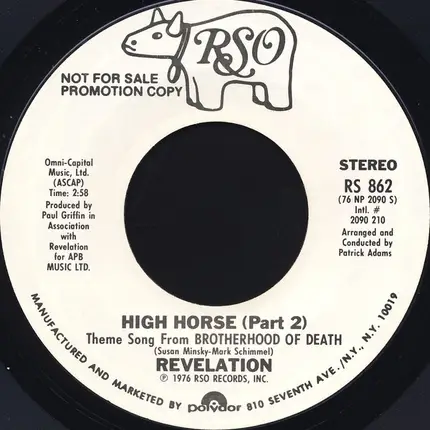 Revelation - High Horse