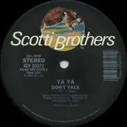 12inch Vinyl Single - Revenge / Ya Ya - They're So Incredible / Don't Talk