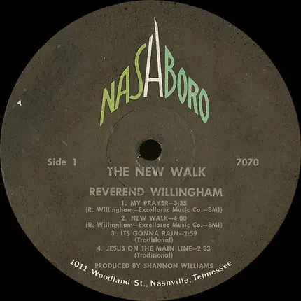 Reverend Willingham - The New Walk