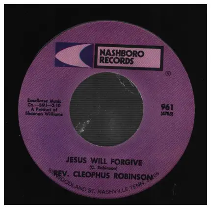 Reverend Cleophus Robinson - The Prayer Song