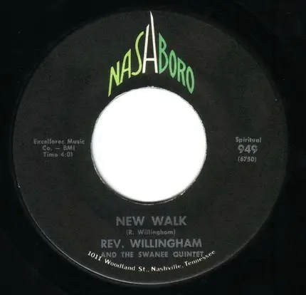 Reverend Willingham - New Walk / Sweep Around Your Own Door