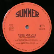 LP - Revival Jazz Band Featuring Michael Gregor - Cotton-Club Live 5