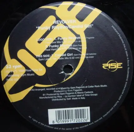 Revolver - Funky Rhythm / Candid Girl