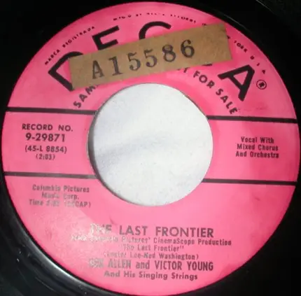 Rex Allen And Victor Young - Sky Boss