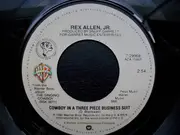 7inch Vinyl Single - Rex Allen Jr. - Cowboy In A Three Piece Business-Suit / Round Up Time
