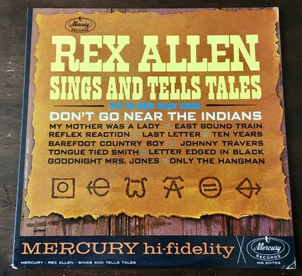 Rex Allen - Sings And Tells Tales