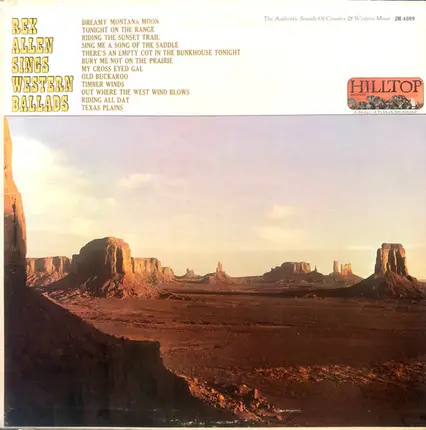 Rex Allen - Rex Allen Sings Western Ballads