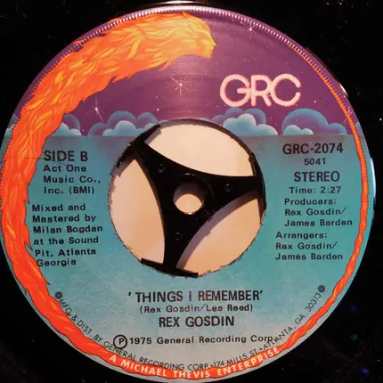 Rex Gosdin - How Can Anything That Sounds So Good (Make Me Feel So Bad)