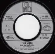 7inch Vinyl Single - Rex Gildo - Und Sie Hieß Julie