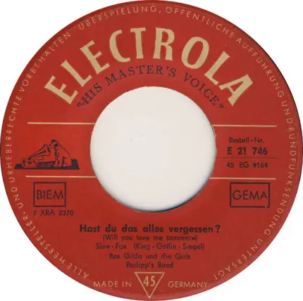 Rex Gildo - Zarina