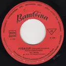 7inch Vinyl Single - Rex Morris , Dinah Marius - Pigalle / Pepe - Red Labels